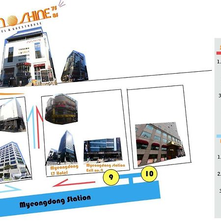 Myeongdong Sunshine Guesthouse Seoul Eksteriør billede